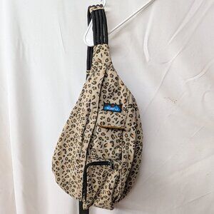 Kavu rope sling crossbody limited edition spot on Leopard print